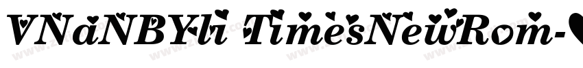 VNaNBYli TimesNewRom字体转换